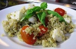 Gluten-Free Pesto and Tomato Quinoa